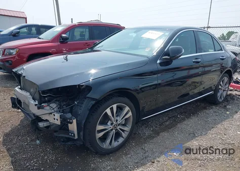 2020 Mercedes-Benz C 300 4Matic из США, поврежденный, VIN WDDWF8EB1LR549066